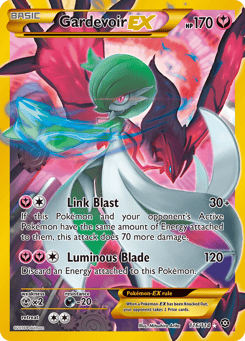 Gold Pokémon Cards — Gardevoir-EX