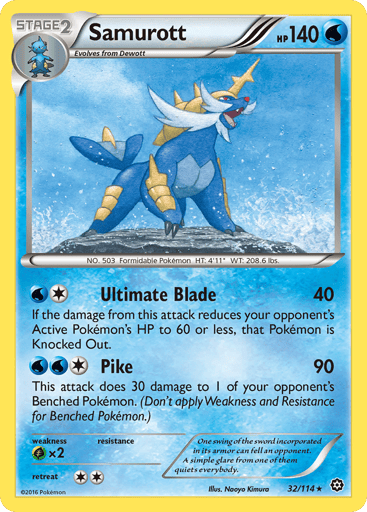Samurott — Steam Siege #32