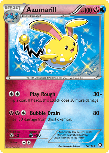 Azumarill — Steam Siege #77
