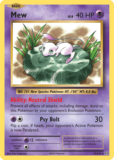 Mew — Evolutions #53