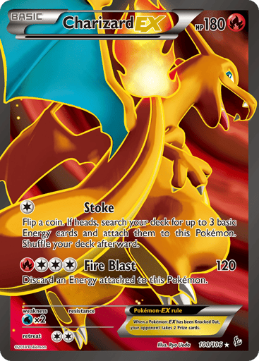 Charizard-EX — Flashfire #100
