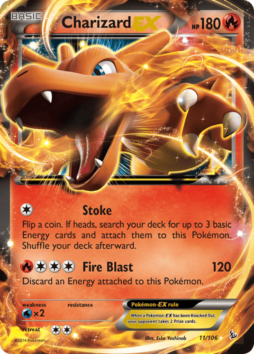 Charizard-EX — Flashfire #11
