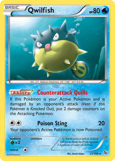 Qwilfish — Flashfire #21