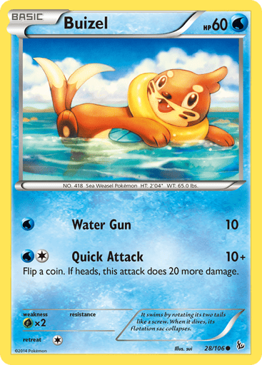 Buizel — Flashfire #28