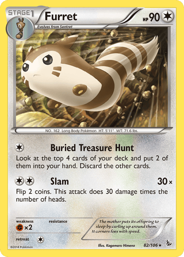 Furret — Flashfire #82