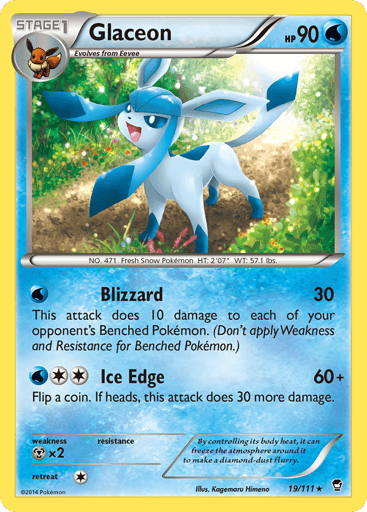 Glaceon — Furious Fists #19