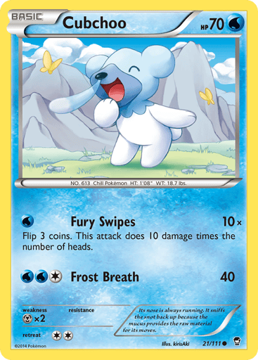 Cubchoo — Furious Fists #21