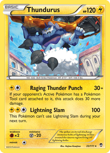 Thundurus — Furious Fists #33