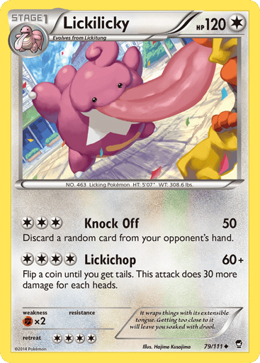 Lickilicky — Furious Fists #79