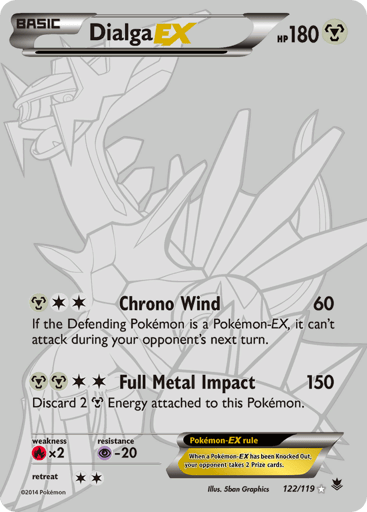 Dialga-EX — Phantom Forces #122