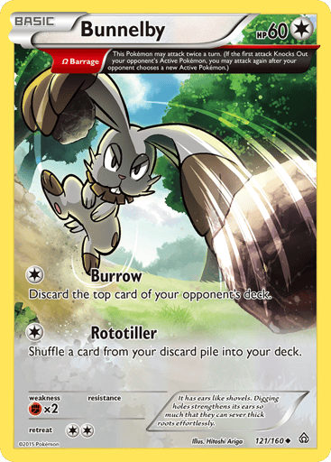 Bunnelby — Primal Clash #121
