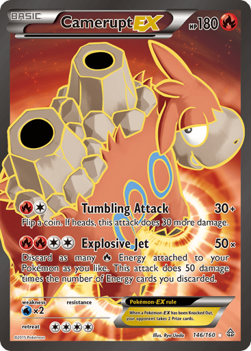 Camerupt-EX — Primal Clash #146