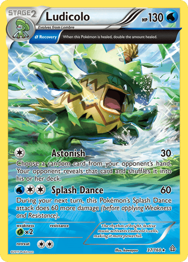 Ludicolo — Primal Clash #37