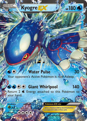 Kyogre-EX — Primal Clash #54