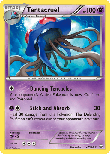 Tentacruel — Primal Clash #72