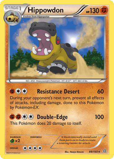 Hippowdon — Primal Clash #88