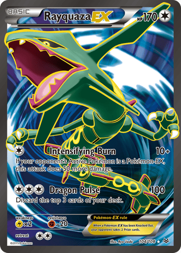 Rayquaza-EX — Roaring Skies #104