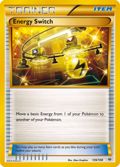Gold Pokémon Cards — Energy Switch