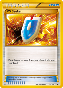 Gold Pokémon Cards — VS Seeker