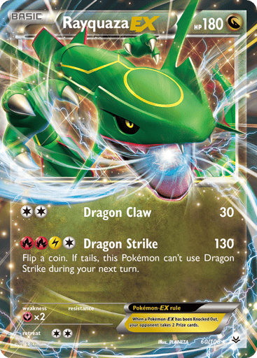 Rayquaza-EX — Roaring Skies #60
