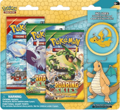 Roaring Skies Dragonite Collector's Pin 3-Pack Blister