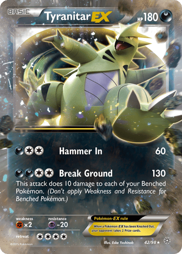 Tyranitar-EX — Ancient Origins #42