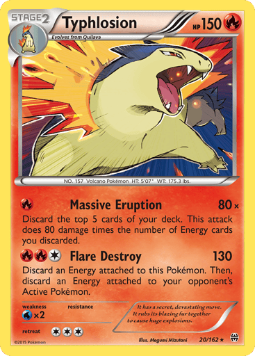 Typhlosion — BREAKthrough #20
