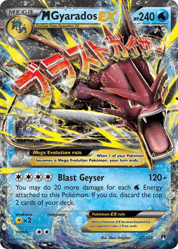 M Gyarados-EX — BREAKpoint #27