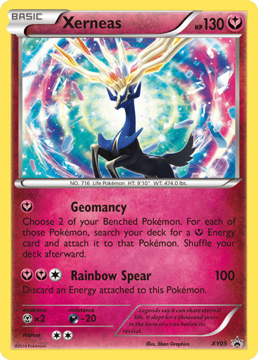 Xerneas — XY Black Star Promos #XY05