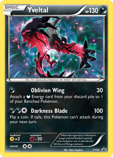 Yveltal — XY Black Star Promos #XY06