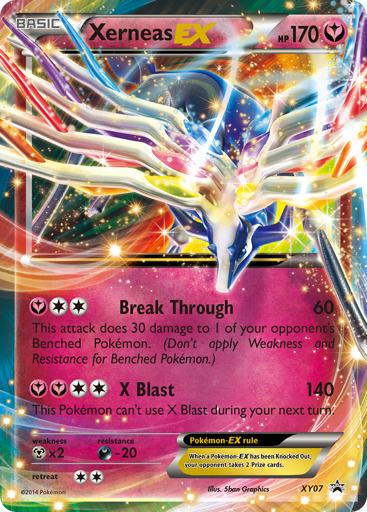 Xerneas-EX — XY Black Star Promos #XY07