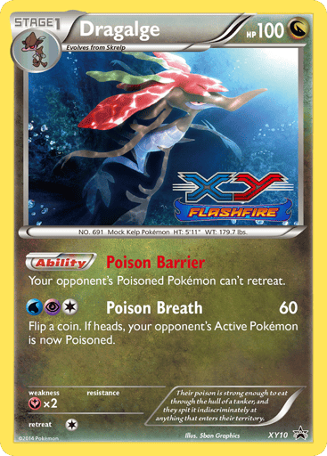 Dragalge — XY Black Star Promos #XY10