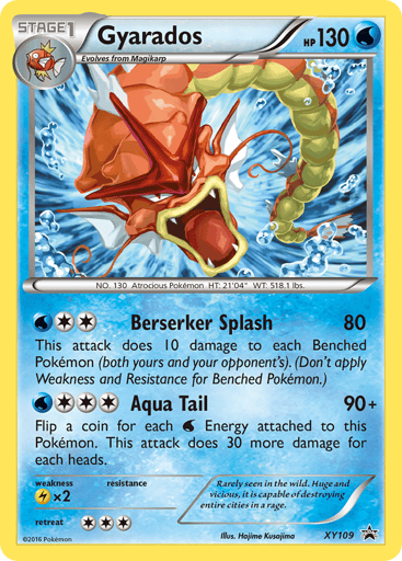 Gyarados — XY Black Star Promos #XY109