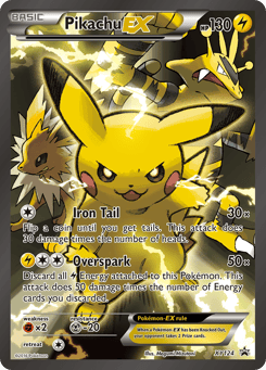 Pikachu-EX XY Black Star Promos #XY124