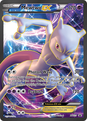 Mewtwo-EX — XY Black Star Promos #XY125