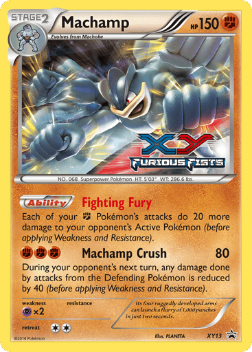 Machamp — XY Black Star Promos #XY13