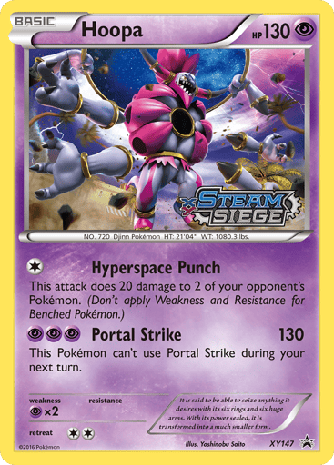 Hoopa — XY Black Star Promos #XY147