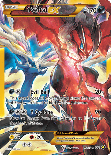 Yveltal-EX — XY Black Star Promos #XY150a