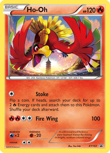 Ho-Oh — XY Black Star Promos #XY153