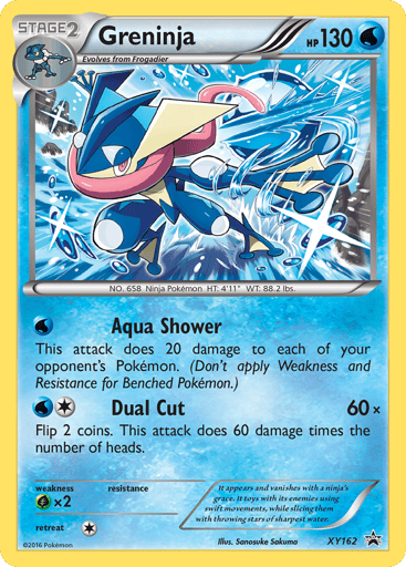 Greninja — XY Black Star Promos #XY162