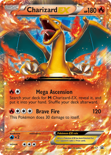 Charizard-EX — XY Black Star Promos #XY17