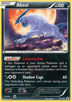 Absol XY Black Star Promos #XY178