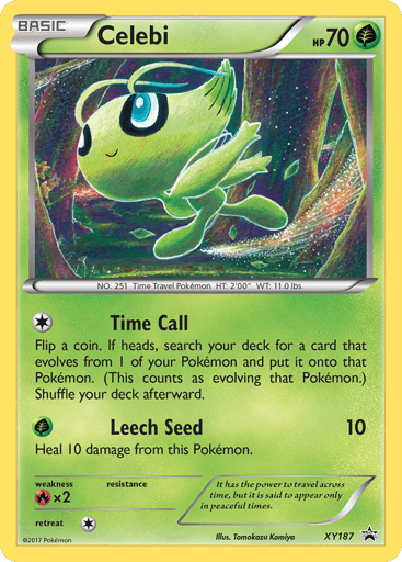 Celebi — XY Black Star Promos #XY187