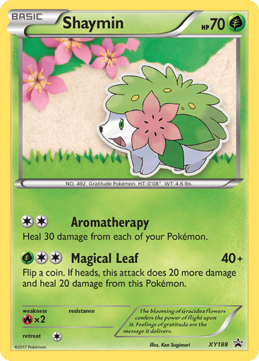 Shaymin — XY Black Star Promos #XY188