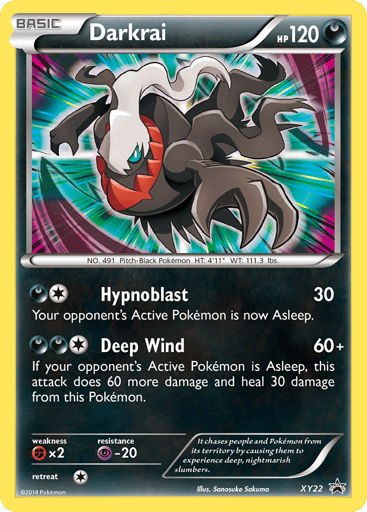 Darkrai — XY Black Star Promos #XY22