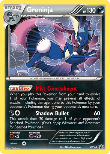 Greninja — XY Black Star Promos #XY24