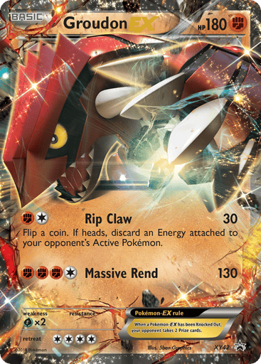 Groudon-EX — XY Black Star Promos #XY42