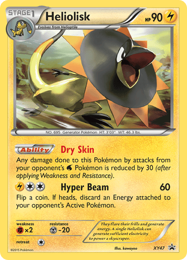 Heliolisk — XY Black Star Promos #XY47