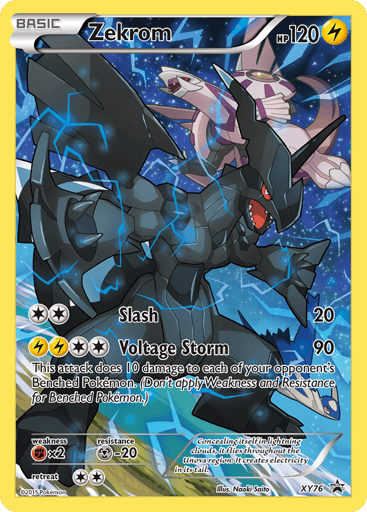 Zekrom — XY Black Star Promos #XY76