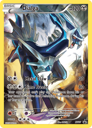 Dialga — XY Black Star Promos #XY77